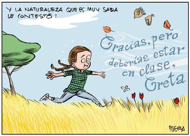 A vueltas con Greta Thunberg