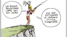 El chamán. Libertad de prensa