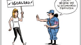 Policía feminista