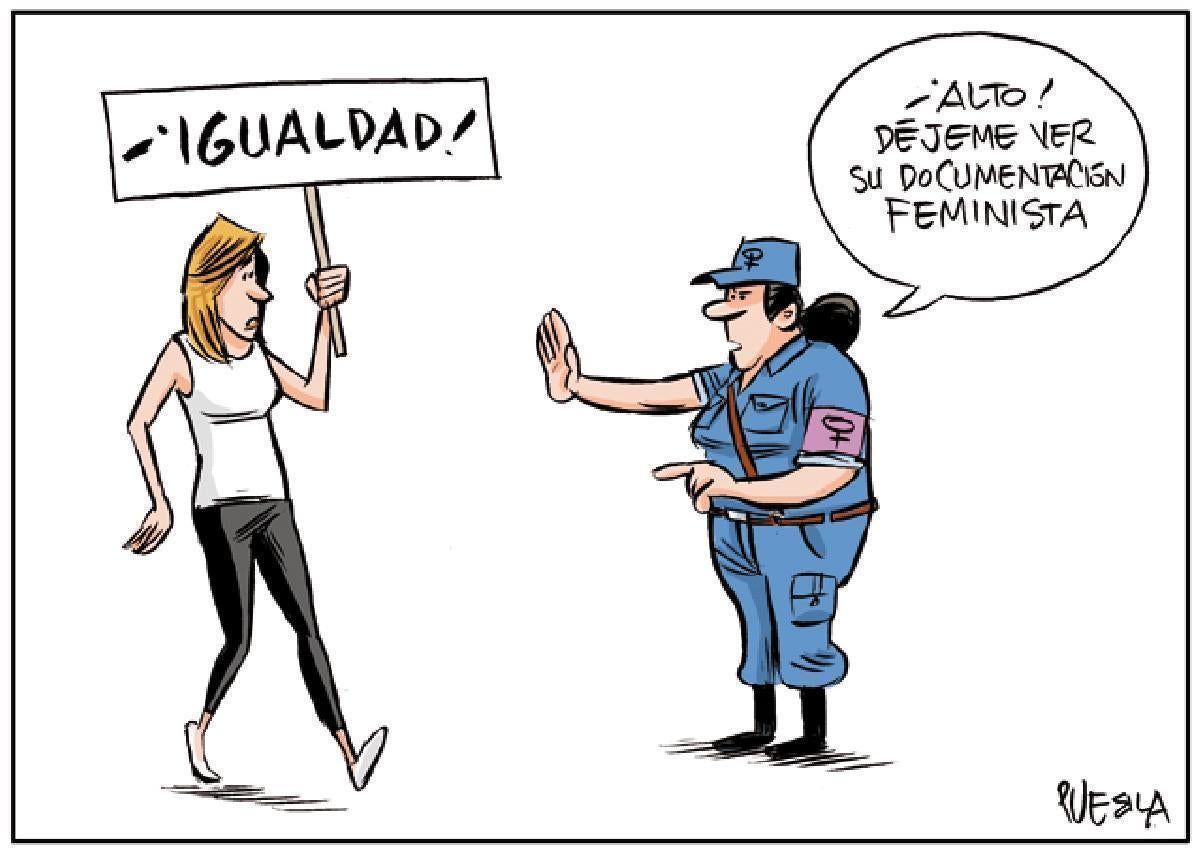 Policía feminista