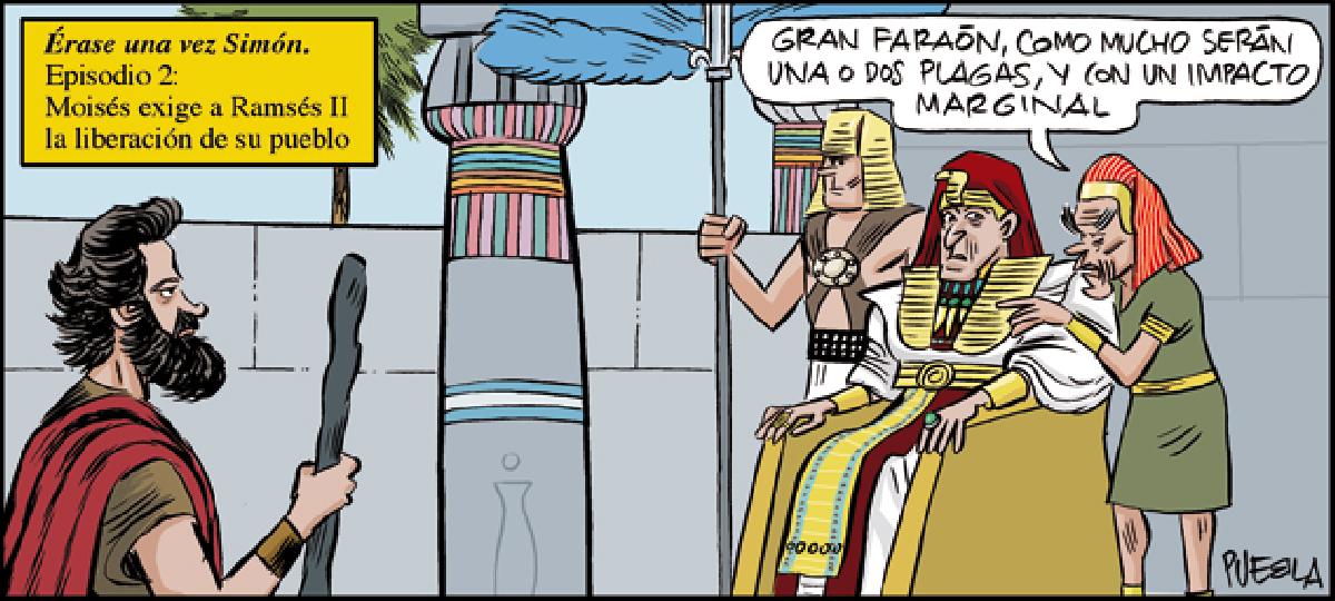 Érase una vez Simón. Episodio 2: Moisés frente a Ramsés II