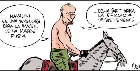 La oposición a Putin perjudica seriamente la salud