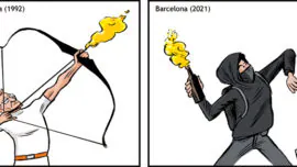 Barcelona antes y ahora