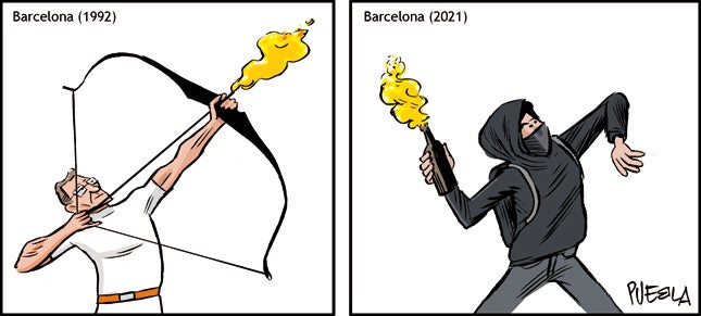 Barcelona antes y ahora