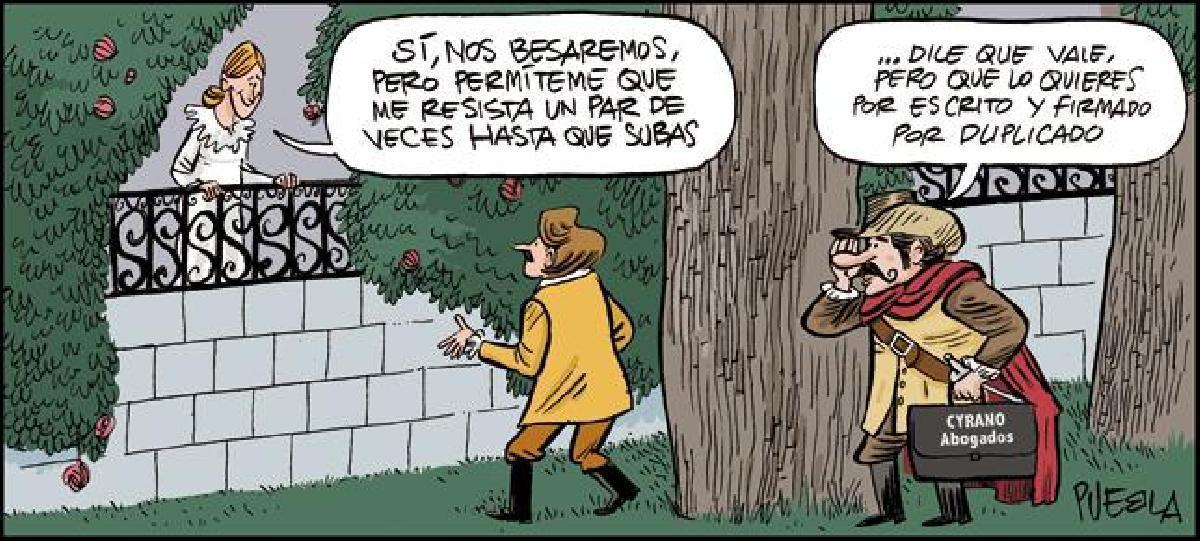 Ley de ‘Solo sí es sí’ y Cyrano de Bergerac