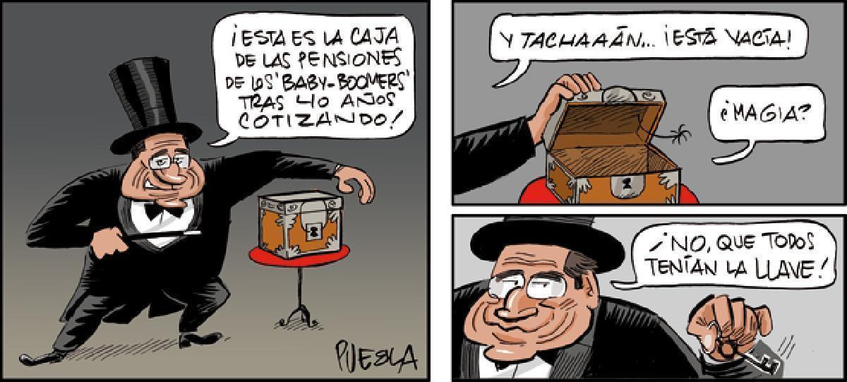 Escrivá y la caja de las pensiones