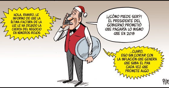 Luz, inflación y Sánchez