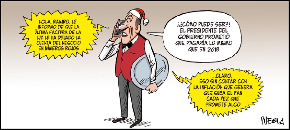 Luz, inflación y Sánchez