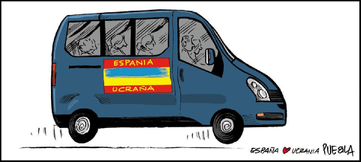 Caravanas solidarias. Espania – Ucraña