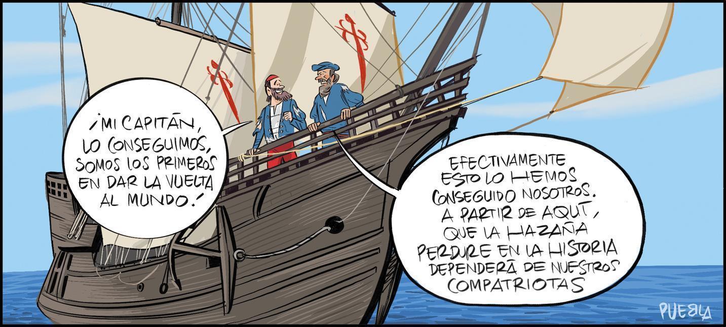 ¡Fuimos los primeros! V Centenario de la Vuelta al Mundo de J. S. Elcano