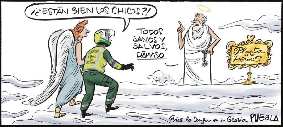 Dios guarde en su Gloria al guardia civil Dámaso