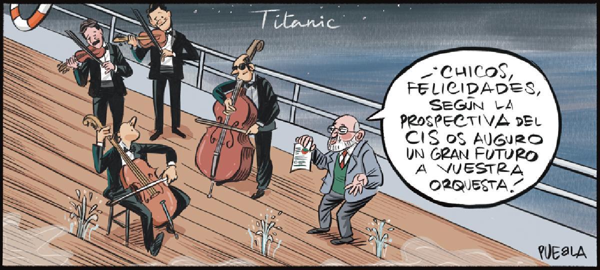 La orquesta del Titanic y el CIS