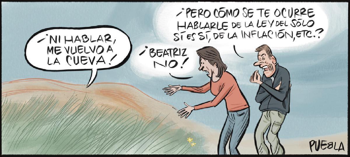 ‘Me vuelvo a la cueva’