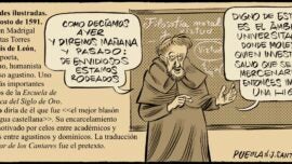 Efemérides ilustradas. 23 de agosto de 1591, ‘Como decíamos ayer…’