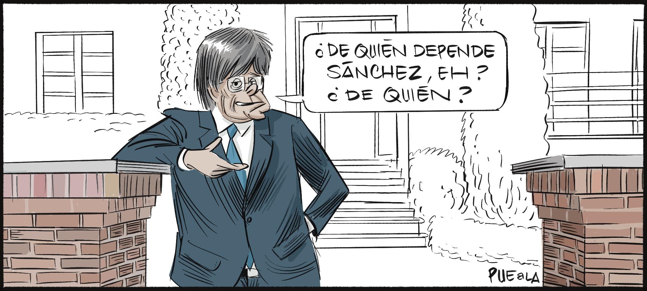 Lo que diga Puigdemont