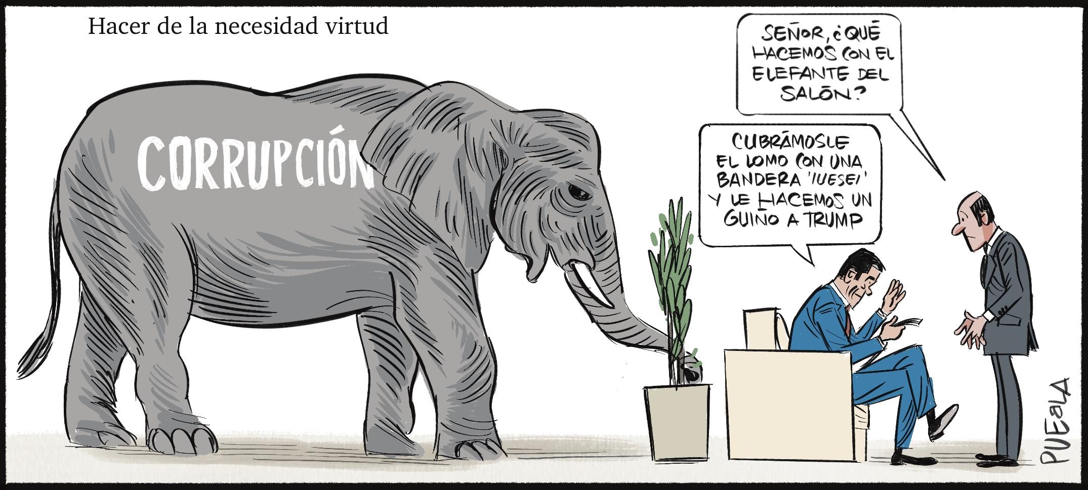 Sánchez y el elefante en el salón