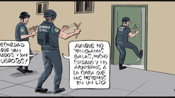 Sin balas. El postureo por delante de la seguridad