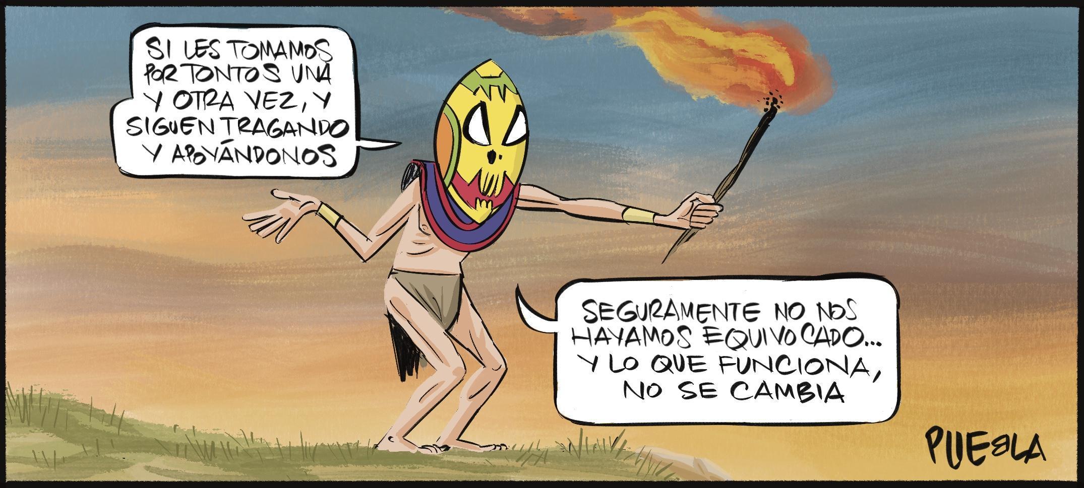 El chamán y el target electoral