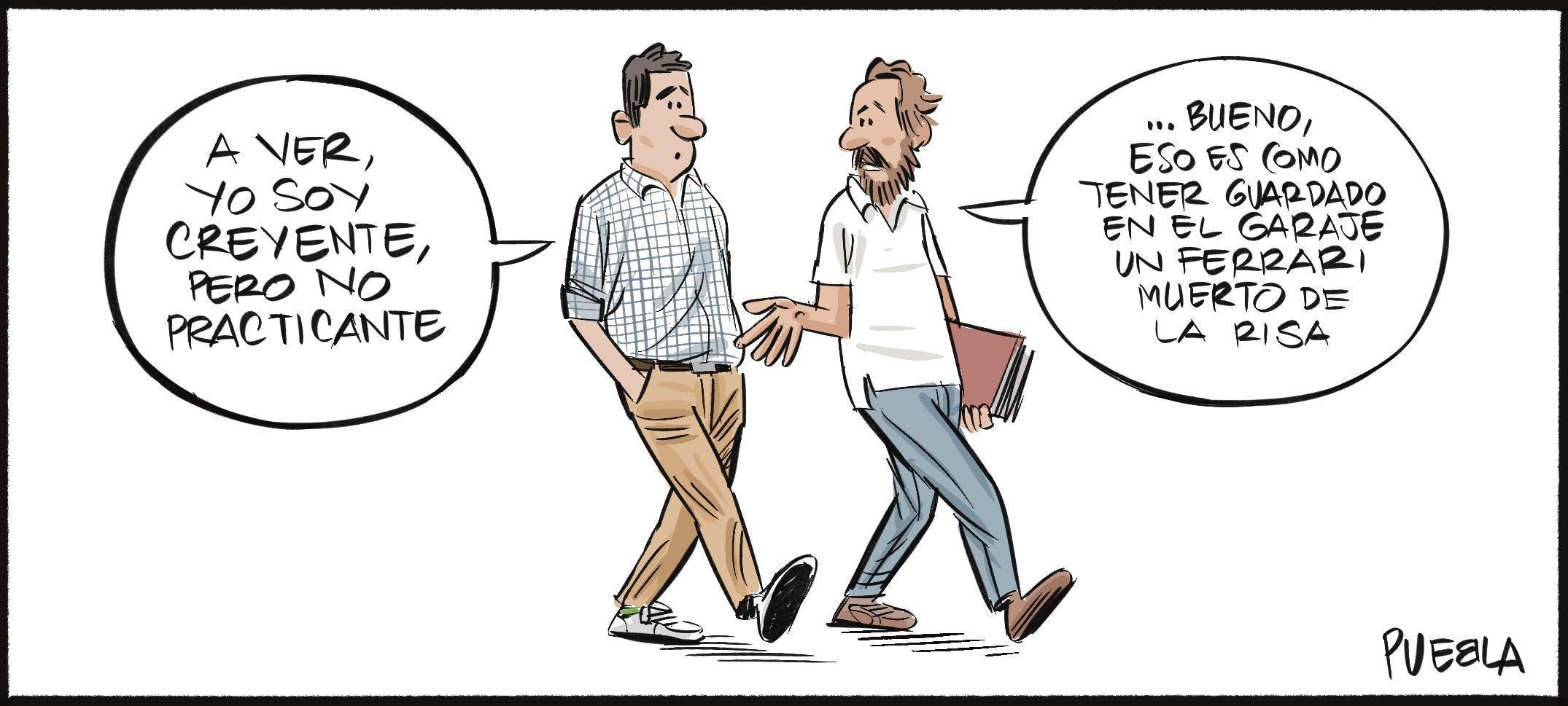 No practicante