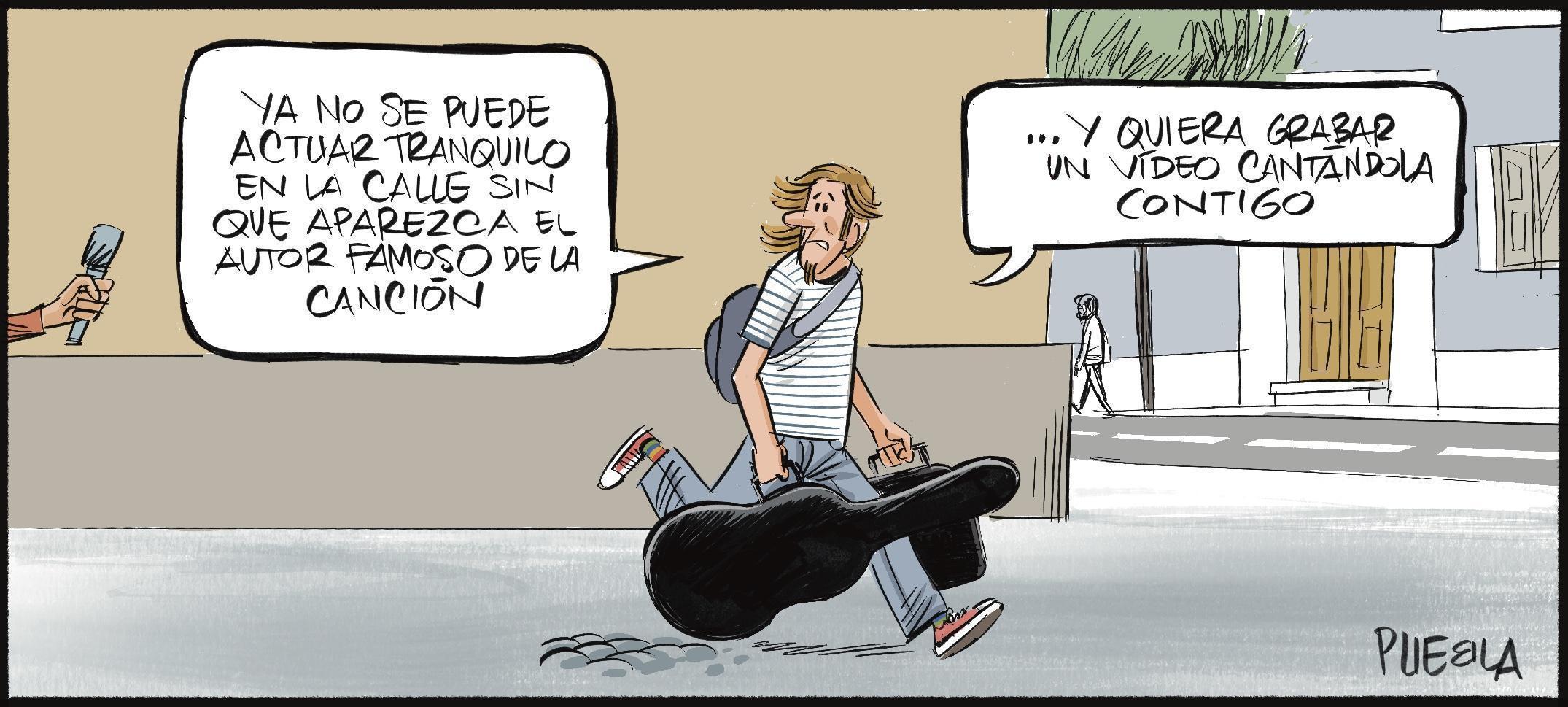 Músicos callejeros