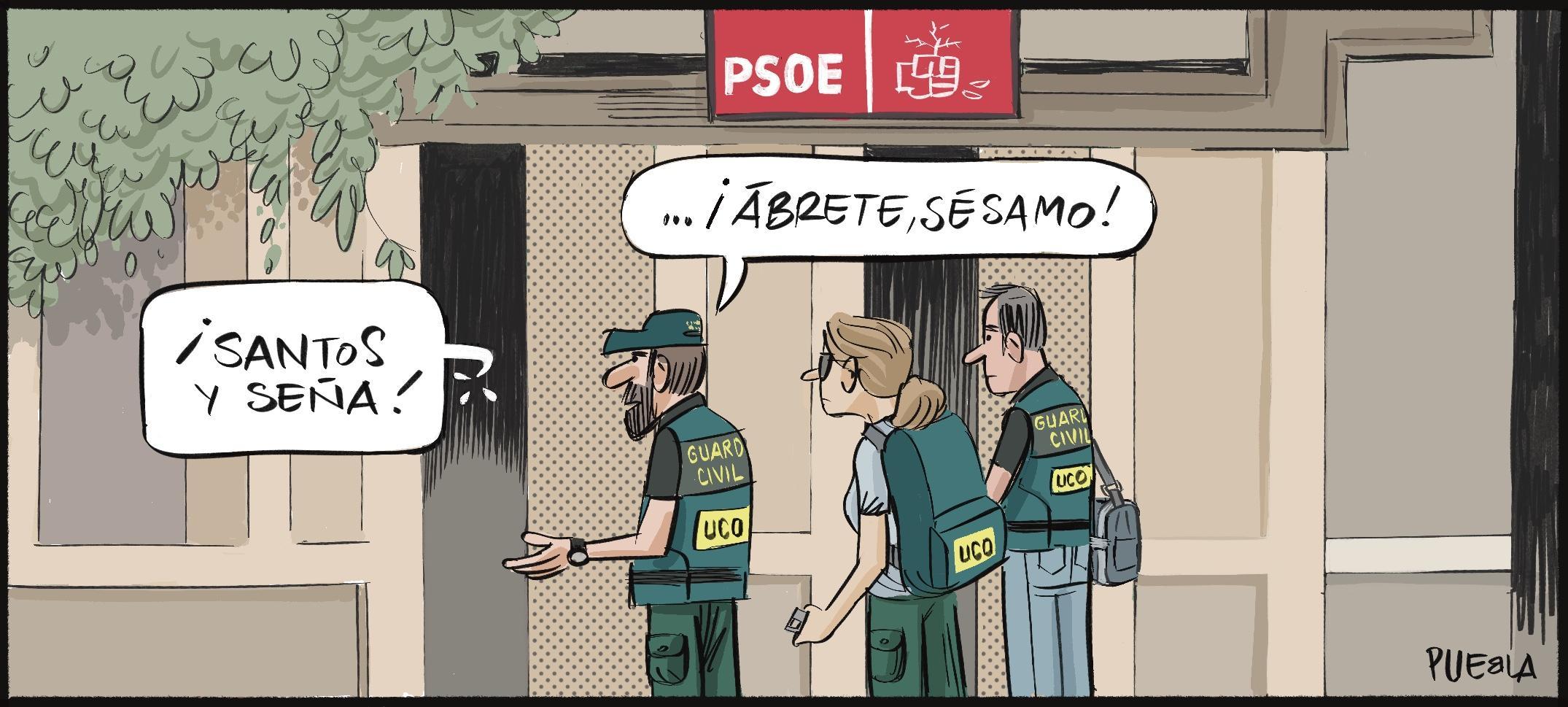 La UCO en Ferraz