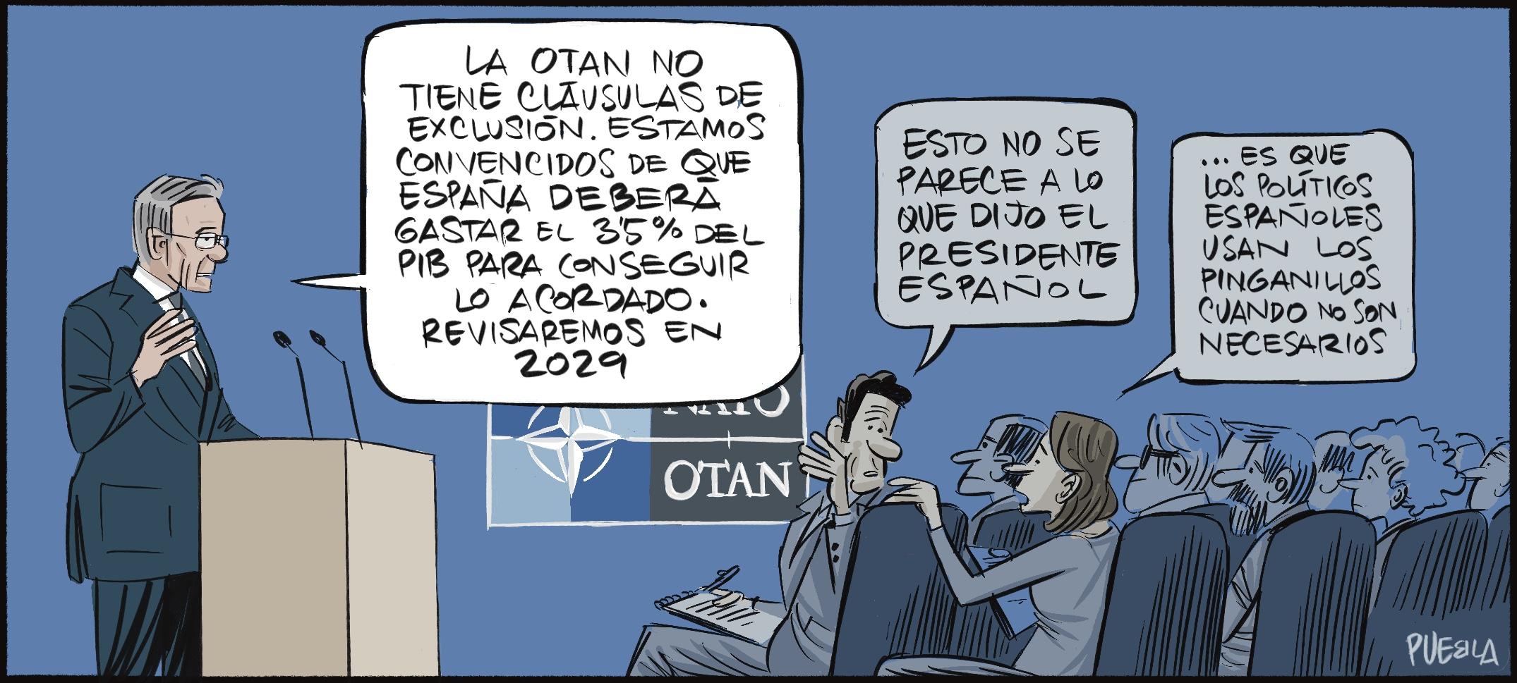 Sánchez y la OTAN, lost in translation