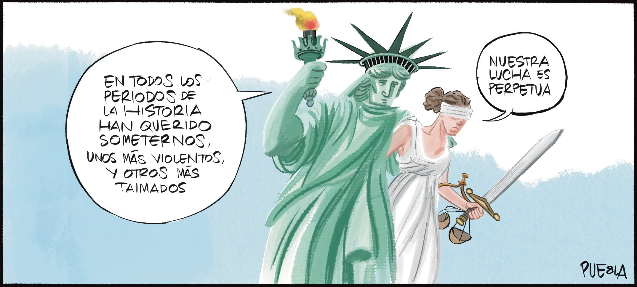Los derechos no se heredan, se custodian