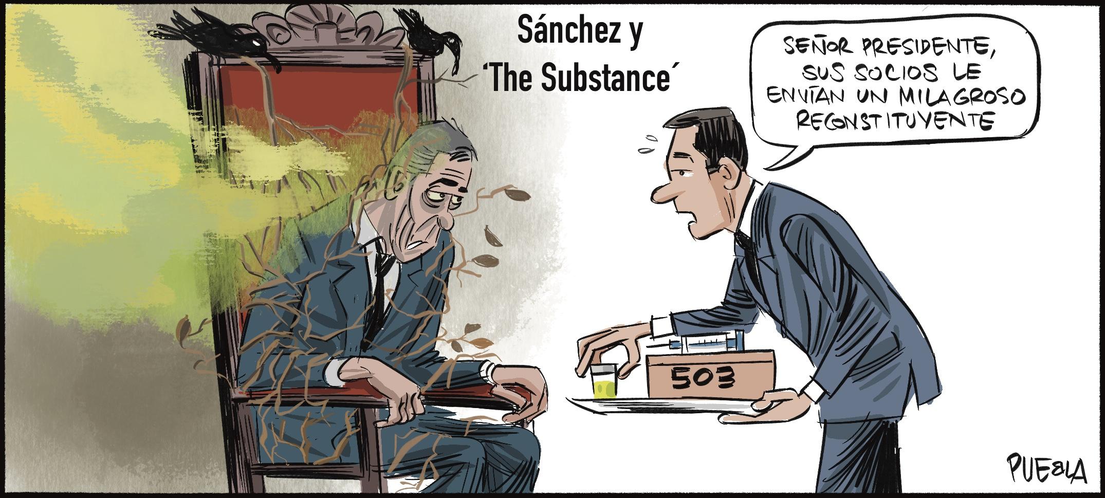 Sánchez y ‘The Substance’