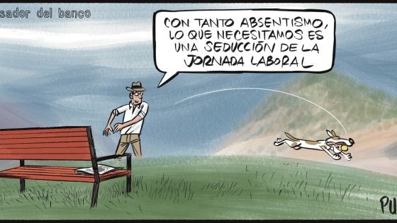 El pensador del banco y la reducción de la jornada laboral