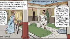 Historieta de Hispania. Capítulo IV