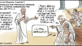 Historieta de Hispania. Cap. V