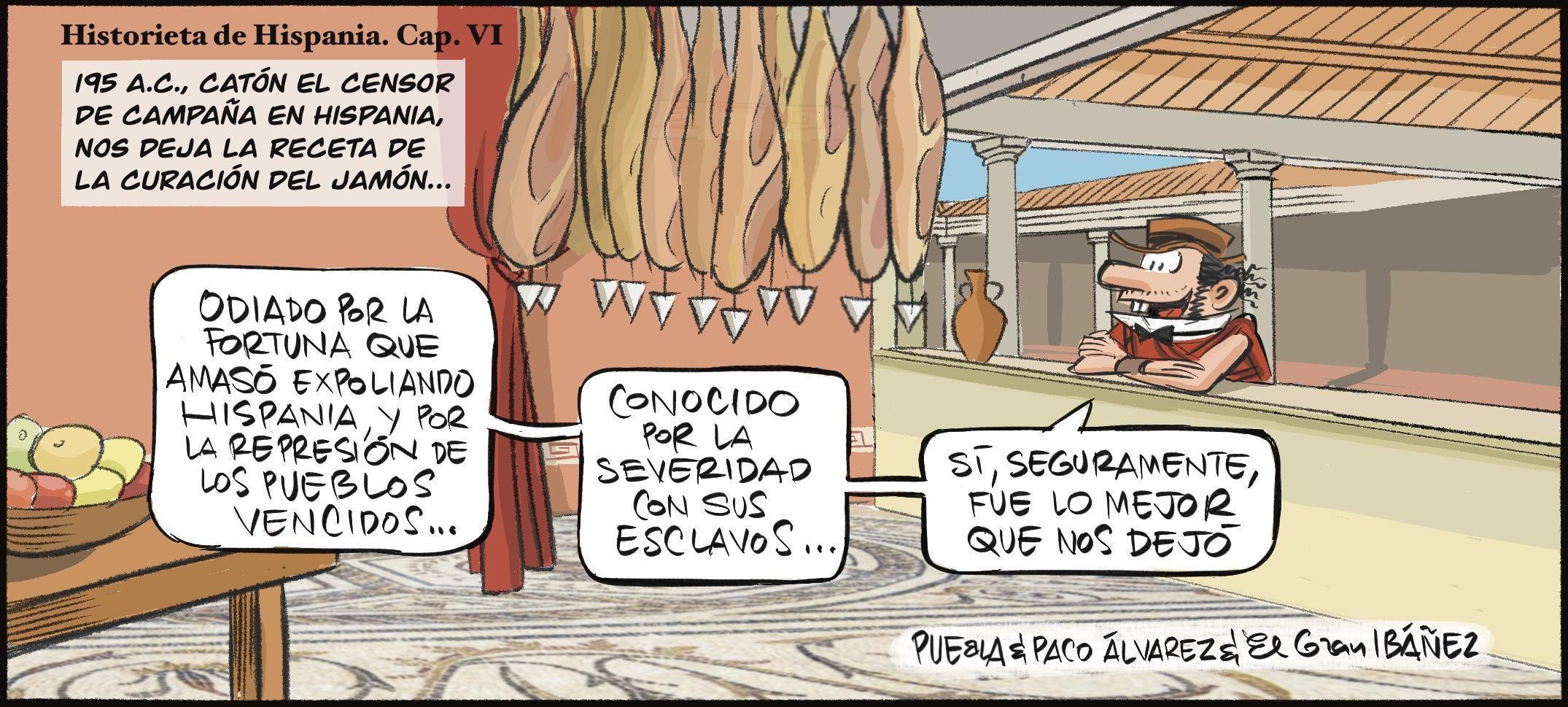 Historieta de Hispania. Cap. VI