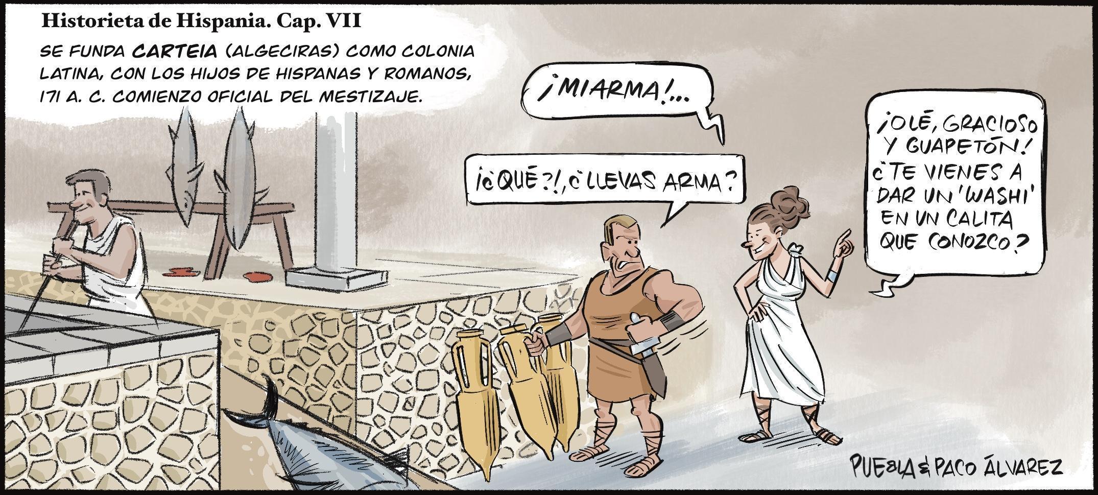 Historieta de Hispania VII. Fundación de Carteia