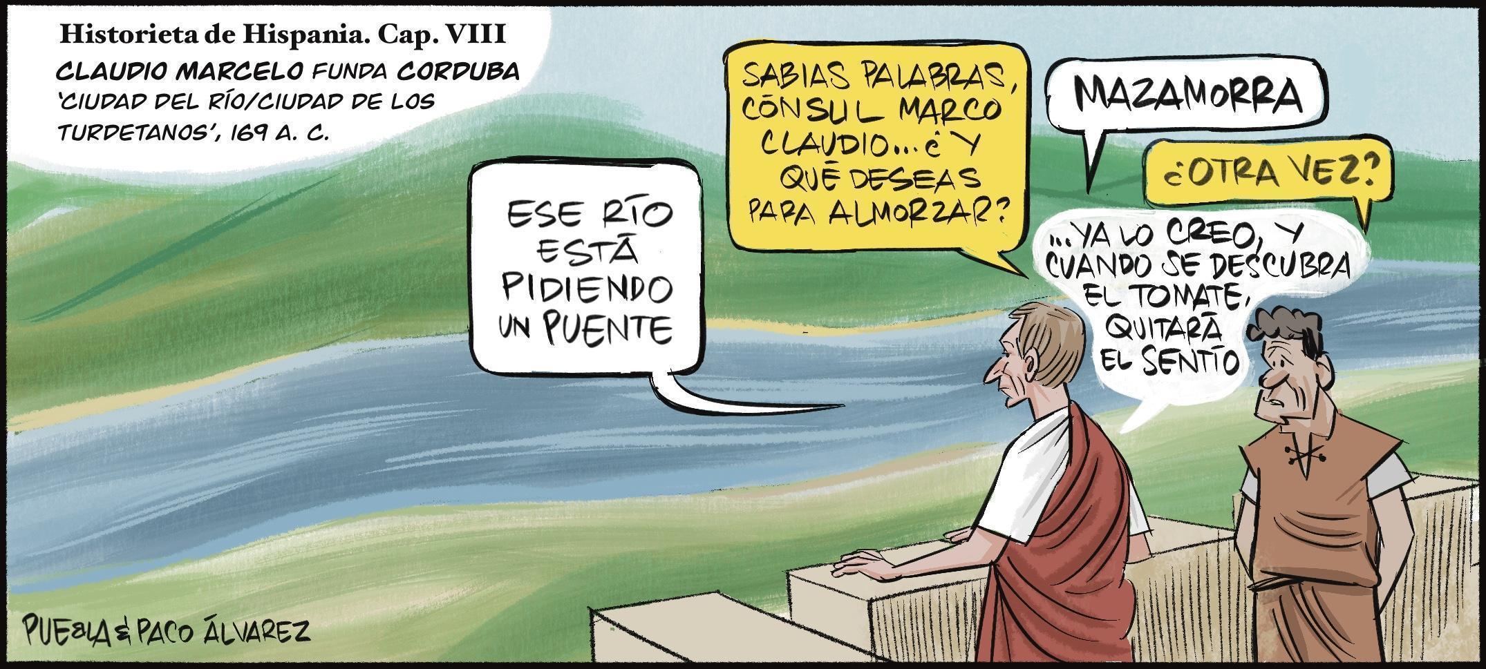 Historieta de Hispania VIII. Claudio Marcelo funda Corduba