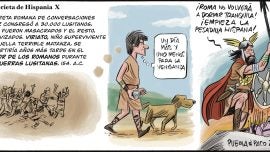 Historieta de Hispania X. Viriato desencadenado