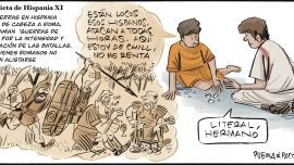 Historieta de Hispania XI. Las guerras de fuego.