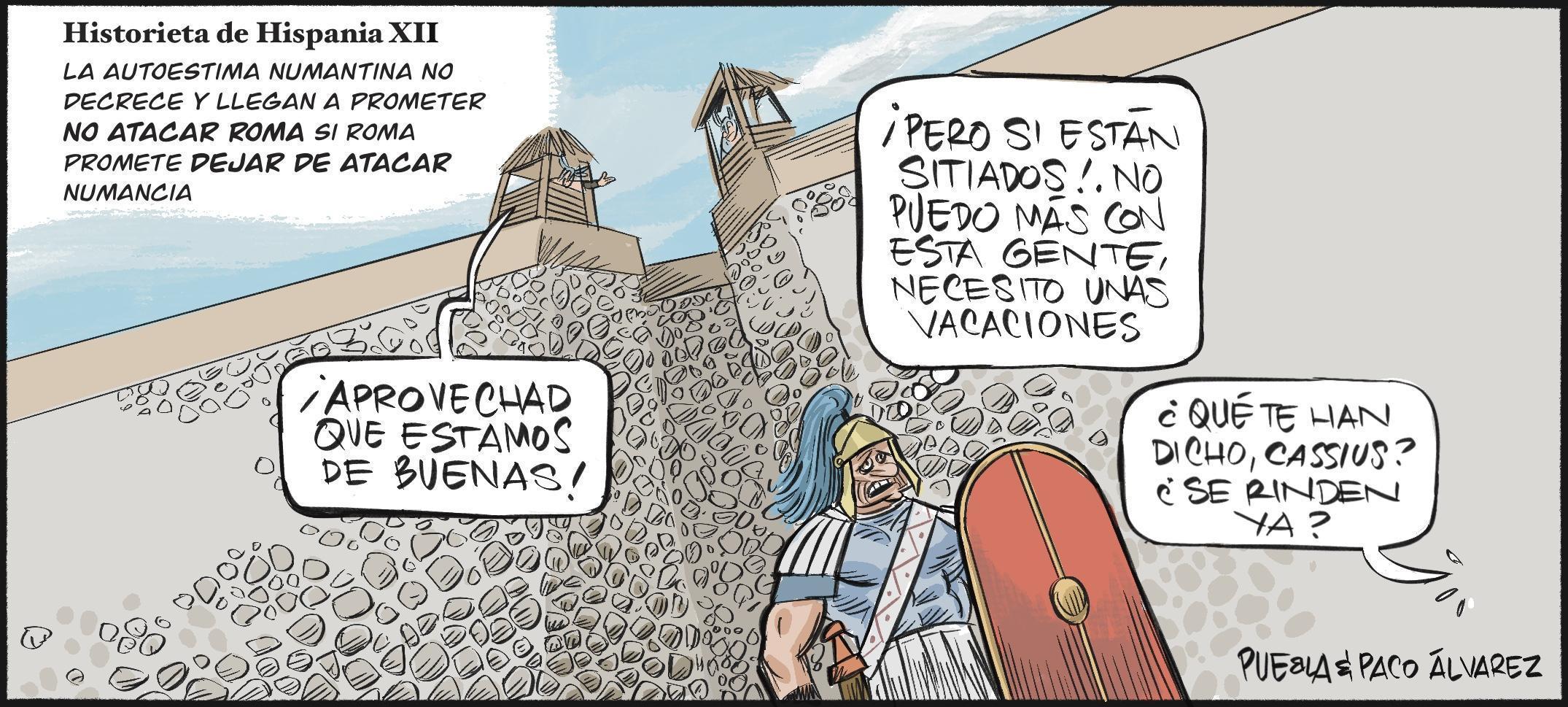 Historieta de Hispania XII. Espíritu numantino