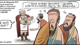 Historieta de Hispania XIV. La traición a Viriato