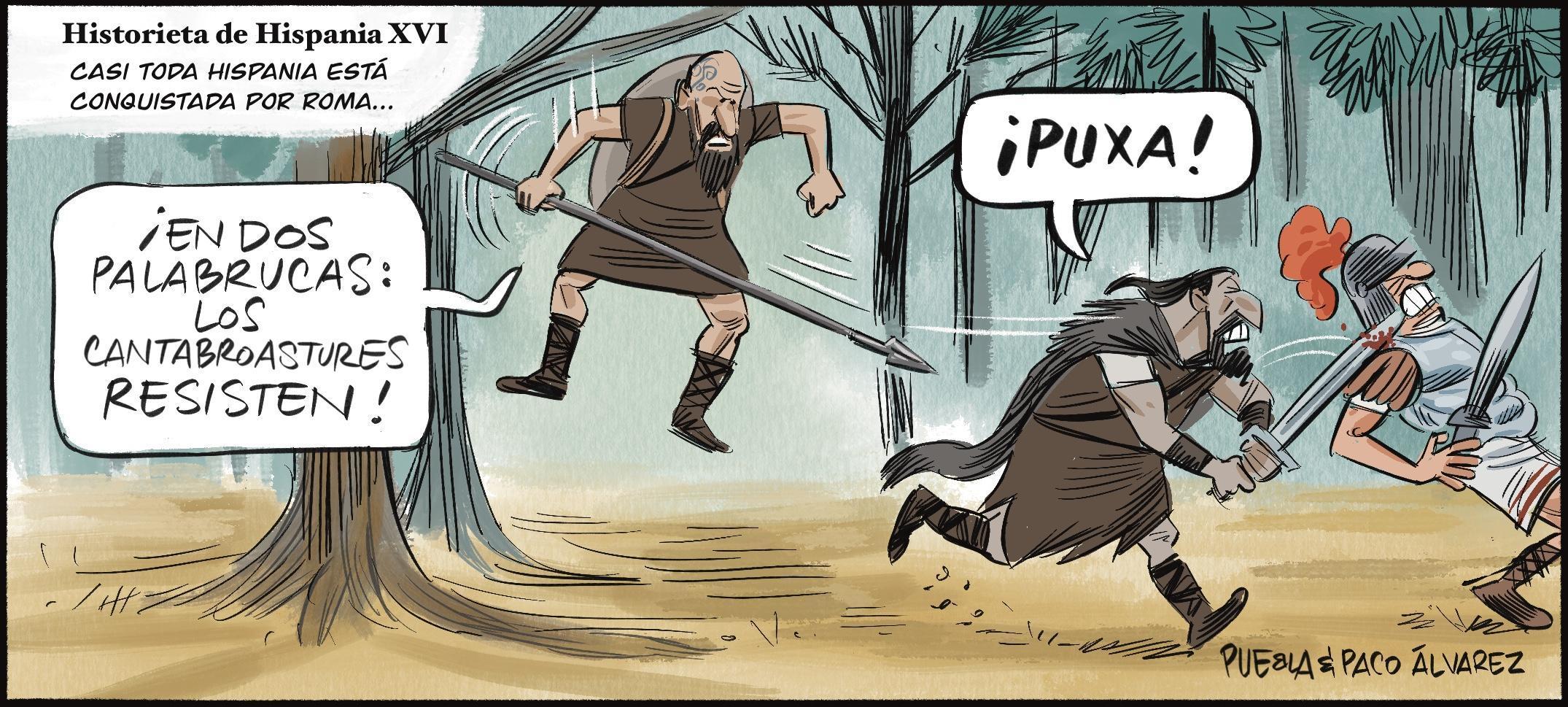 Historieta de Hispania XVI. Sidrina Power