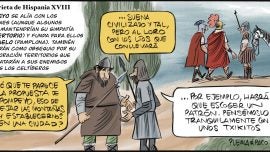 Historieta de Hispania XVIII. Pompeyo y los vascones