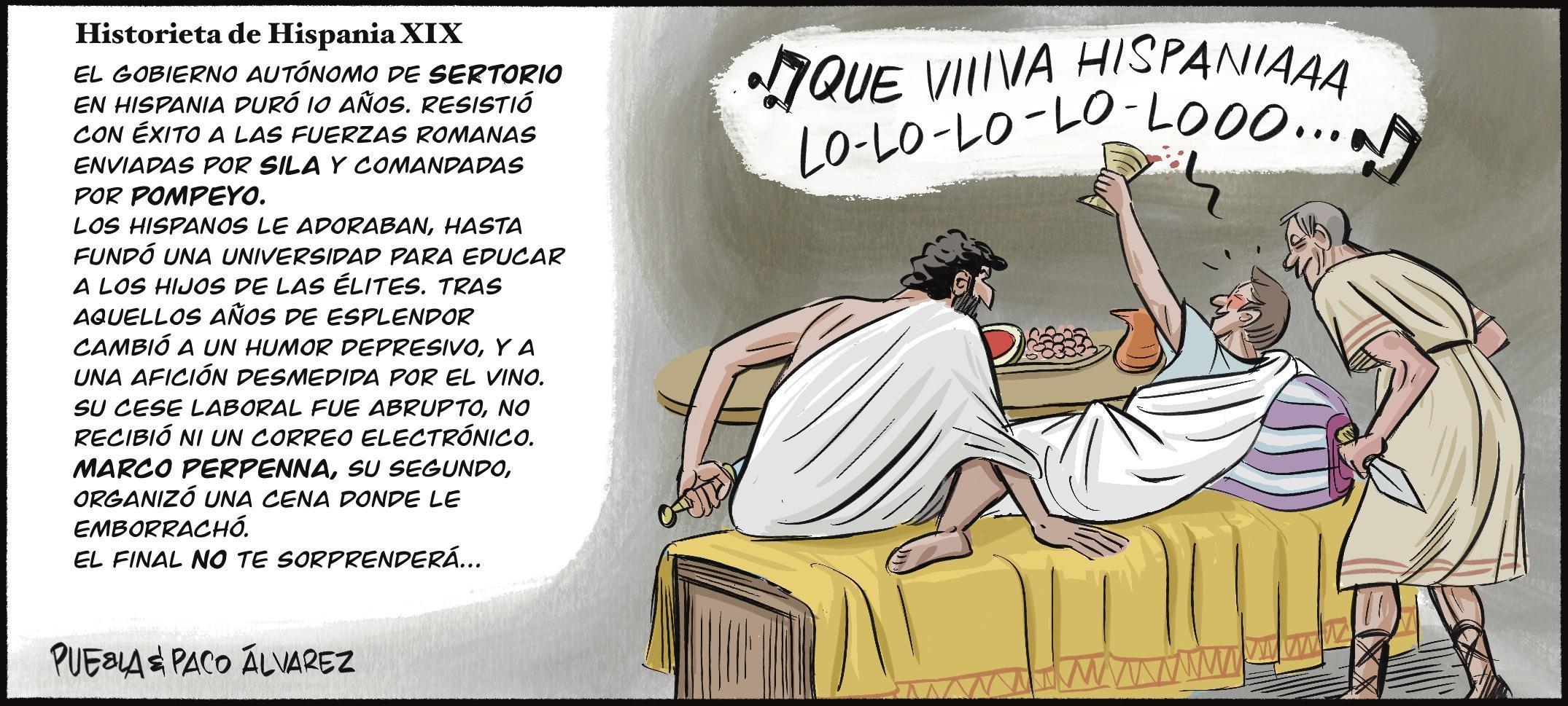 Historieta de Hispania XIX. Game over, Sertorio