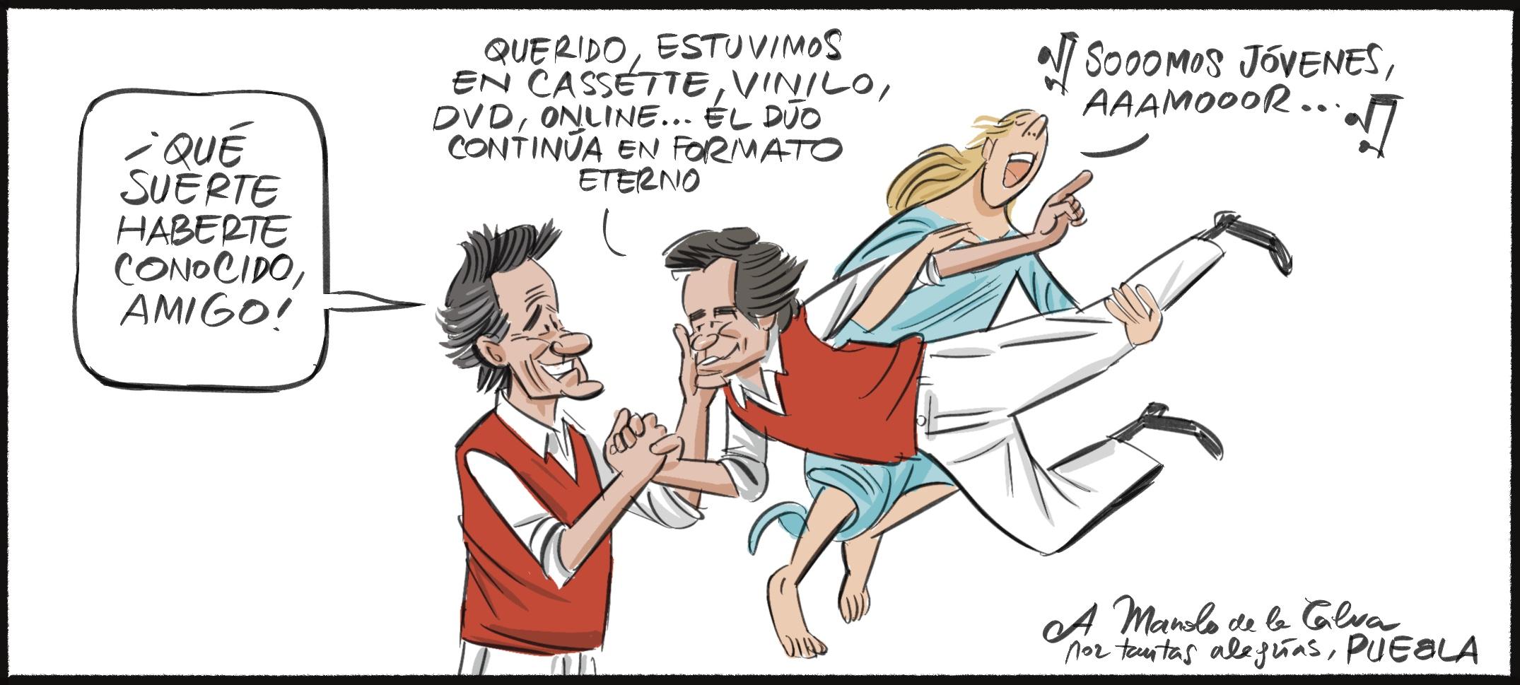 Dúo Dinámico. A la memoria de Manuel de la Calva