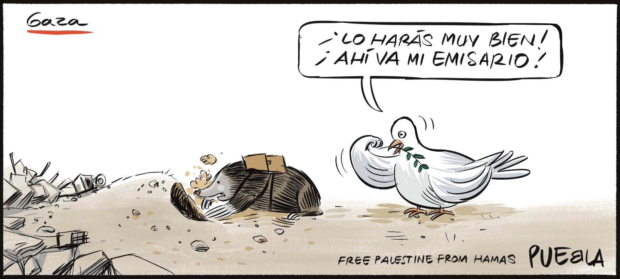 Propuesta de paz en Gaza. Envío urgente a Hamas