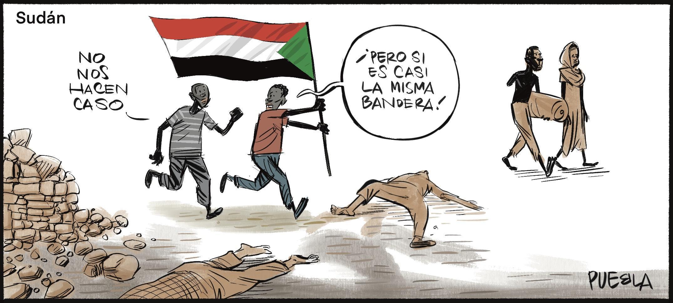 Sudán, esa bandera me suena