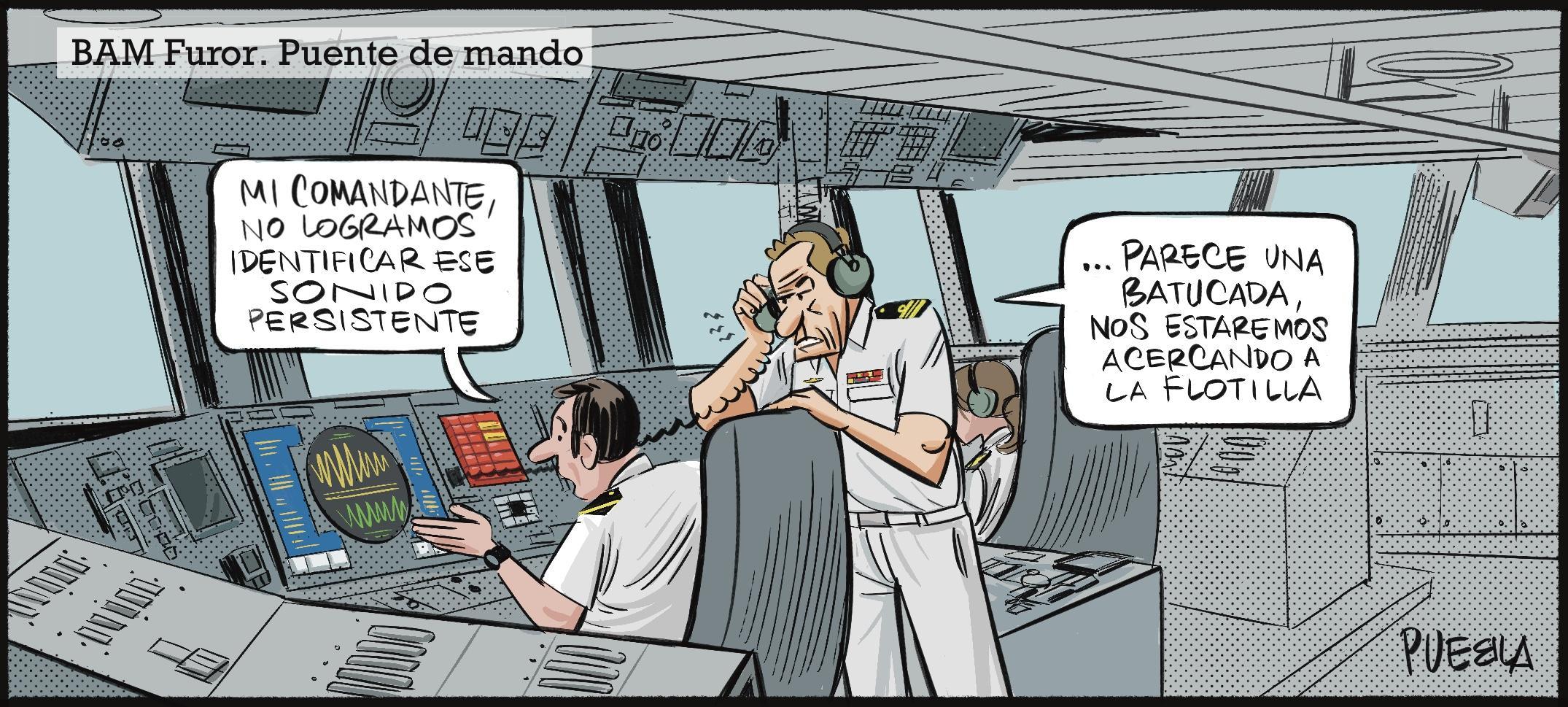 BAM Furor. Puente de mando