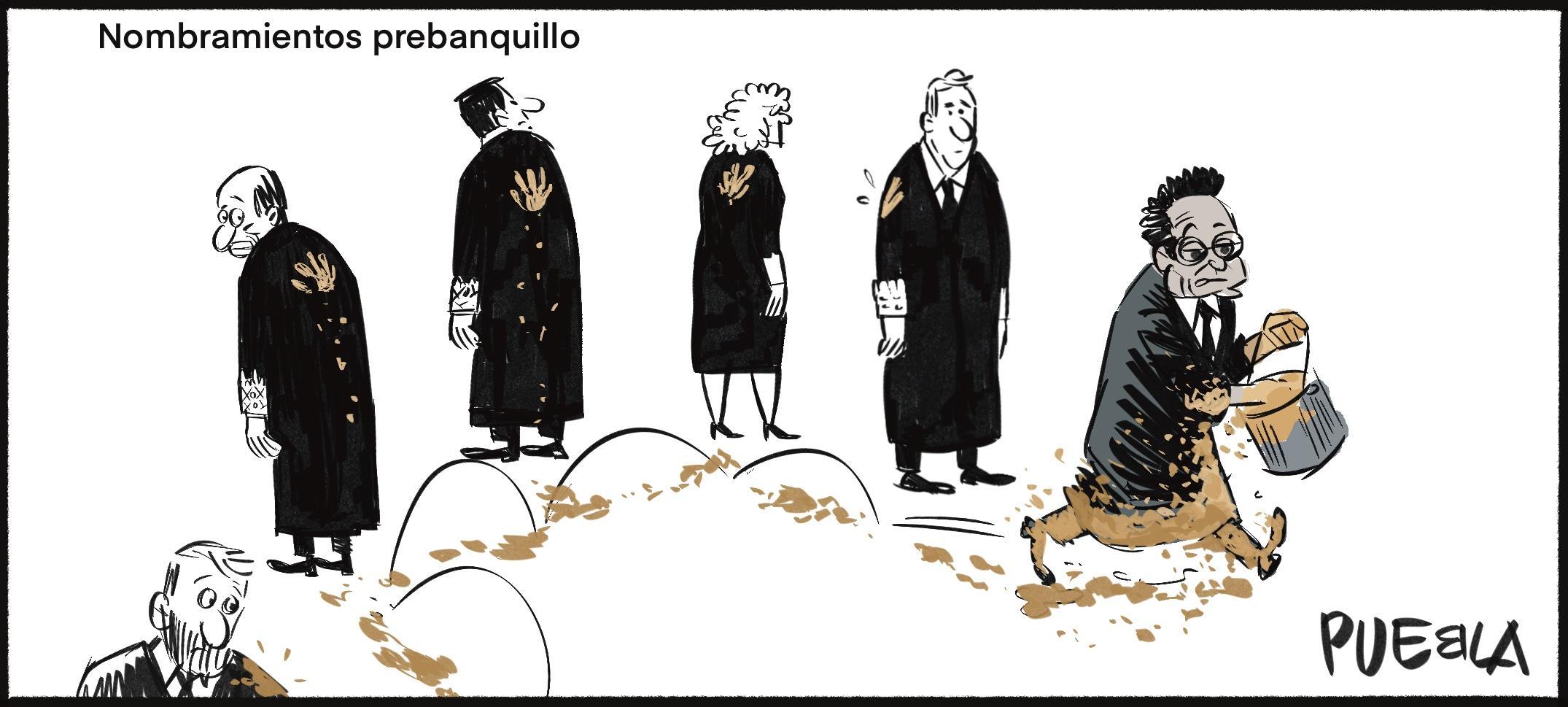 García Ortiz, nombramientos prebanquillo