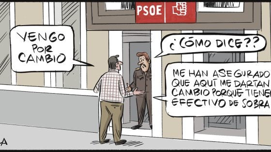 ¿Tiene cambio?