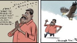 Maduro y el pajarito