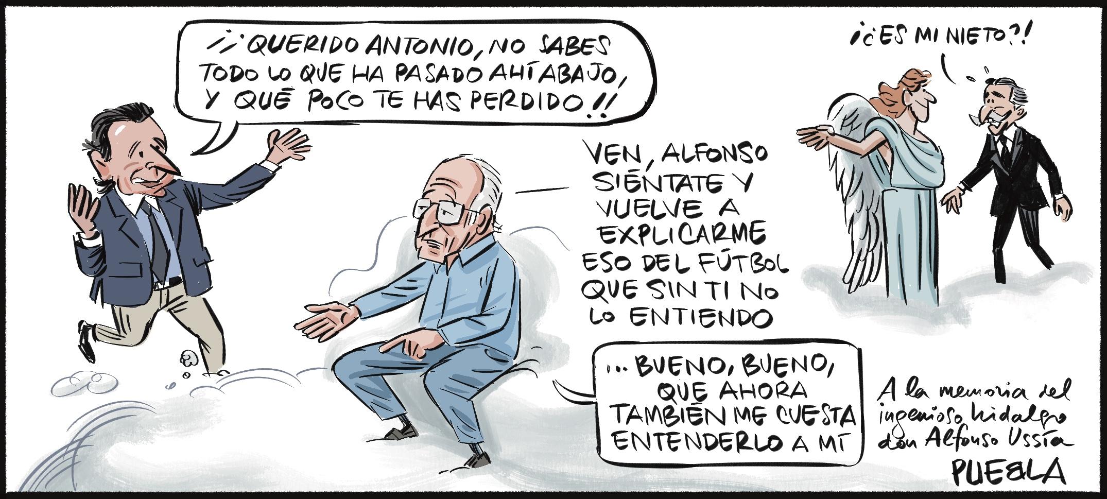 A la memoria del ingenioso hidalgo don Alfonso Ussía