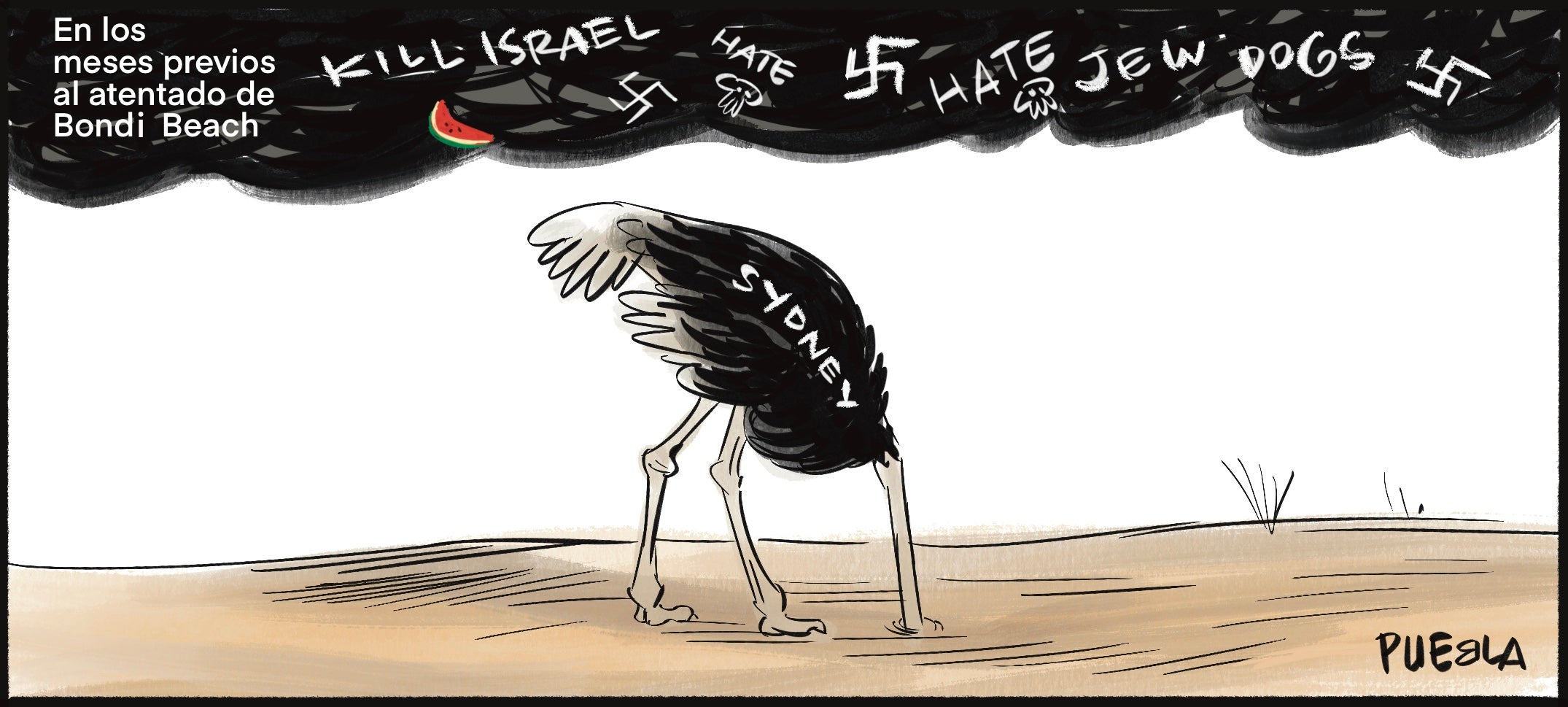 Meses antes del atentado en Bondi Beach